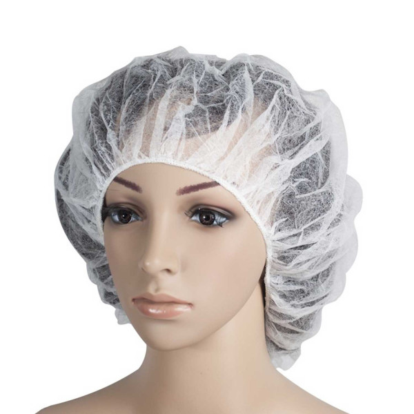 Body Products-Baretthaube weiss