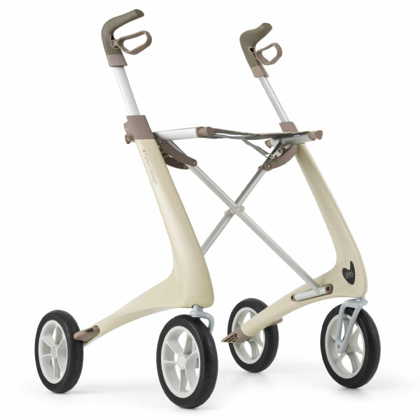 Acre Carbon Ultralight Rollator Komfort weiss