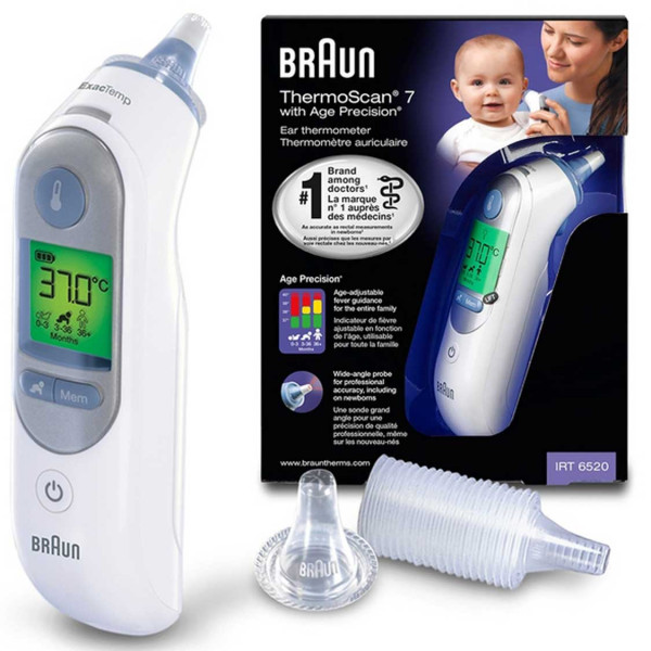 Braun Thermoscan 7 IRT6520 KInder Thermometer