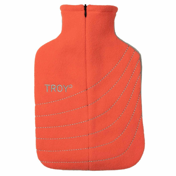 Troy Premiumpaket Wärmflasche mit Bezug Coral