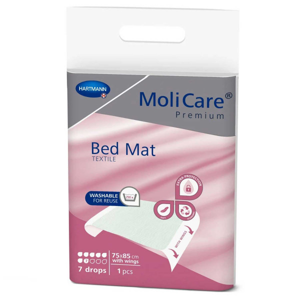 75x85 MoliCare Premium Bed Mat Textile 7 