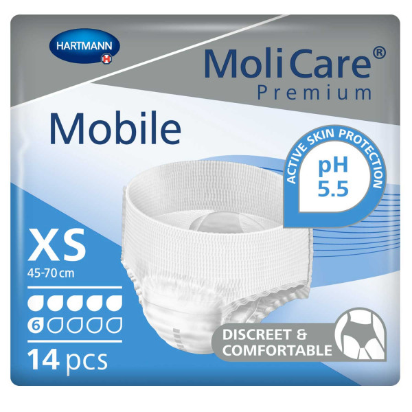 MoliCare Premium Mobile 6 Drops XS