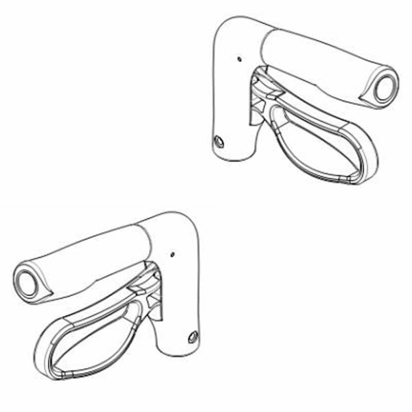Handgriffe zum Rollator Elan Classic