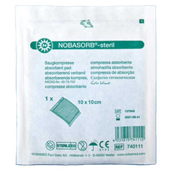 Einzelverpackung Nobasorb steril