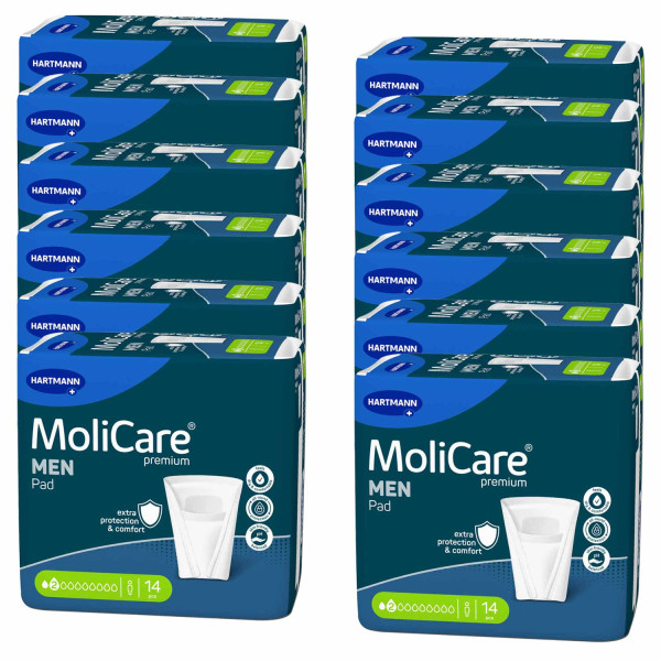 MoliCare Premium Men Pad 2 Tropfen 12 Stück