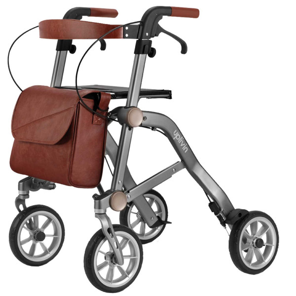 grauer Russka Rollator Trive