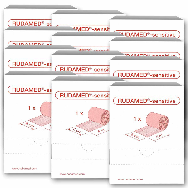 12 mal Rudamed sensitiv 8cm x 5m