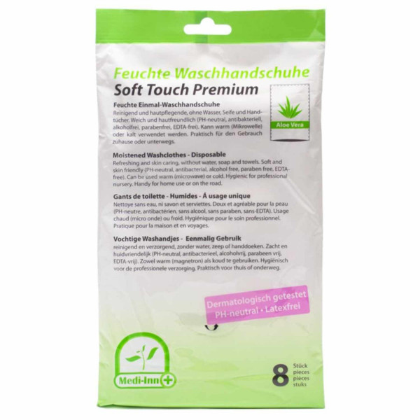Feuchte Einmalwaschlappen Soft Touch Premium