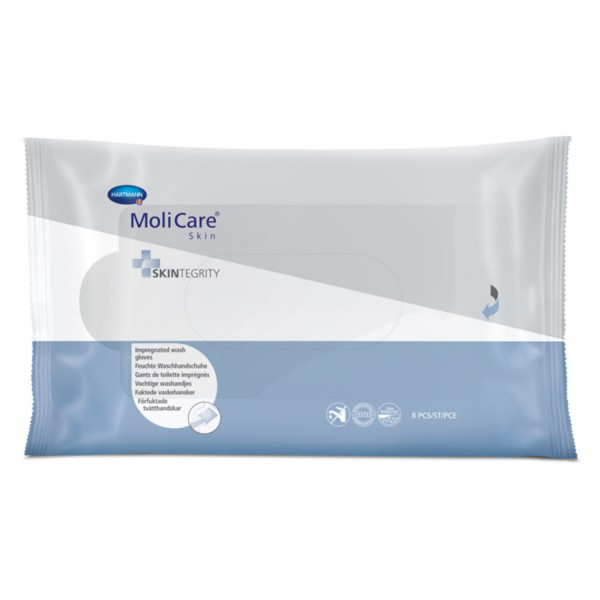 MoliCare® Skin Feuchte Waschhandschuhe