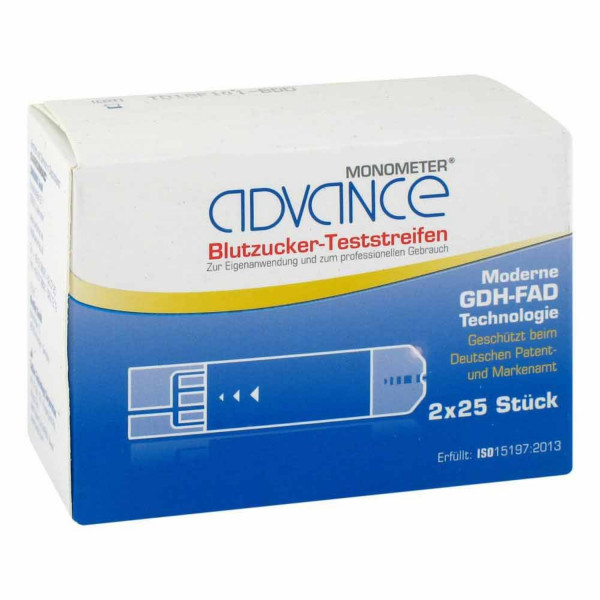 Advance+ Blutzuckerteststreifen