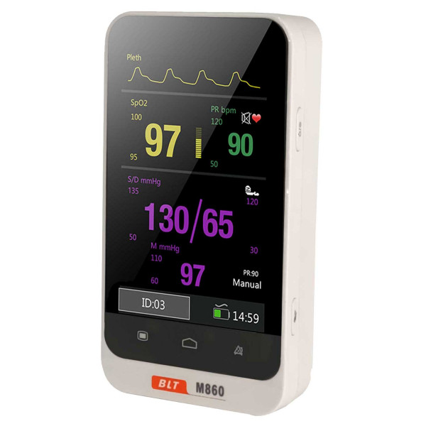 BLT digital SpO2 für Patientenmonitor M860 adult reusable sensor (9pin)