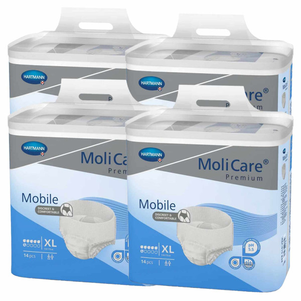 MoliCare Premium Mobile 6 Tropfen XL 4 x 14 Stück