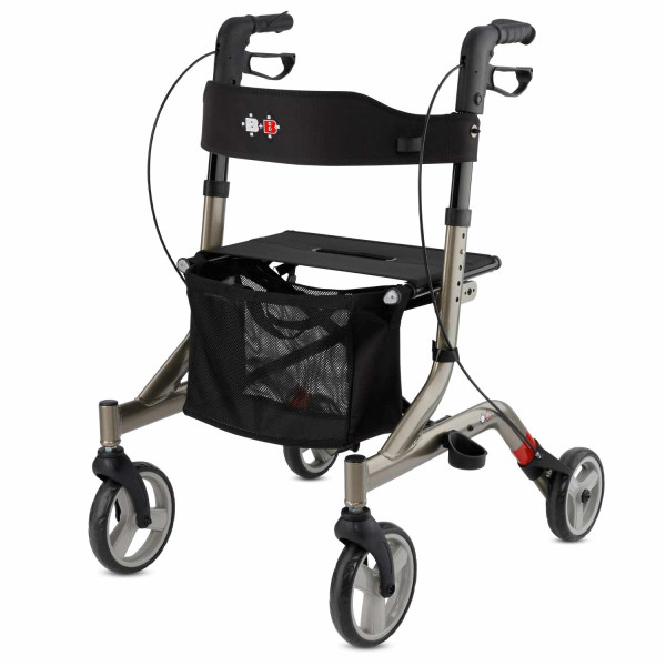 Capero Leichtgewichtrollator Platin
