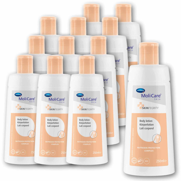 12x 250ml MoliCare Skin Body Lotion 
