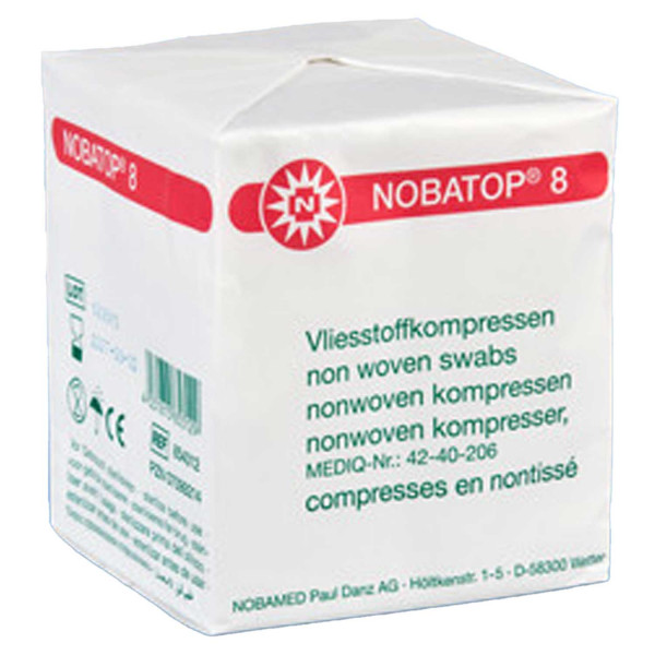 Box Nobatop 8 à 100 Vliesstoffkompresse