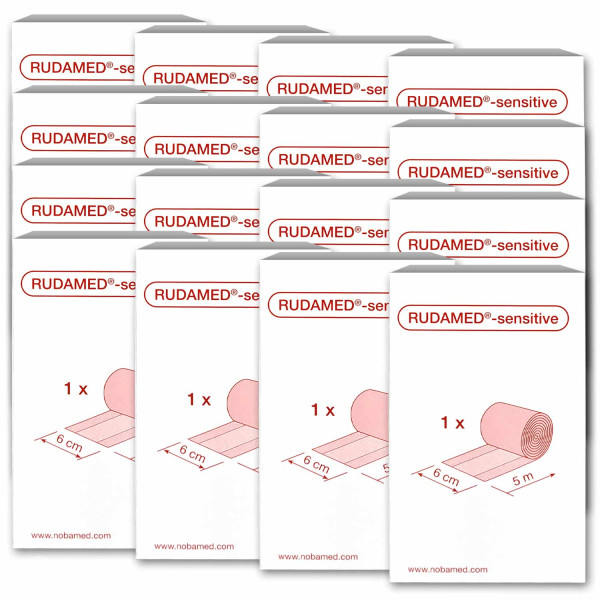 16 mal Rudamed sensitiv 6cm x 5m