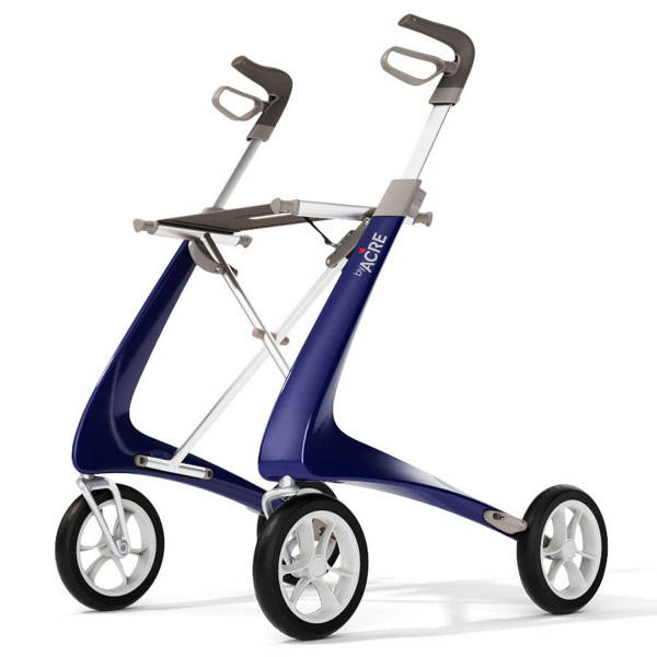 Acre Carbon Ultralight Rollator Komfort Königsblau