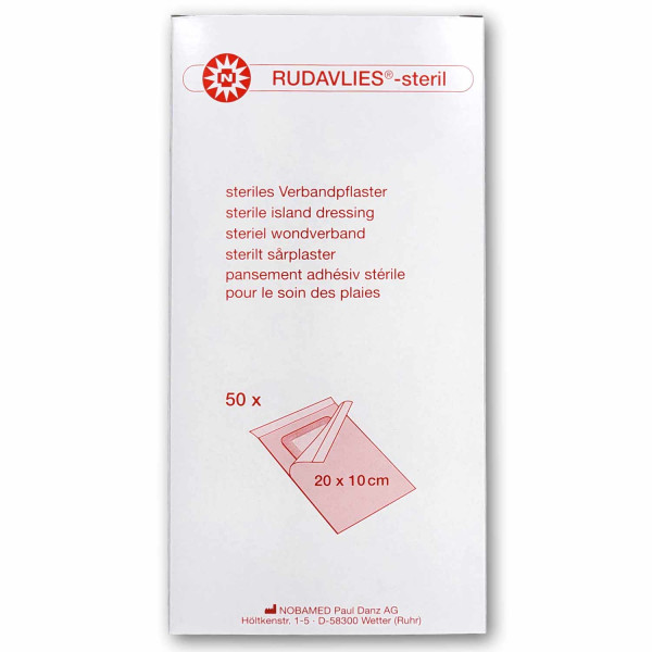 Rudavlies®-steril 20 x 10 cm Box