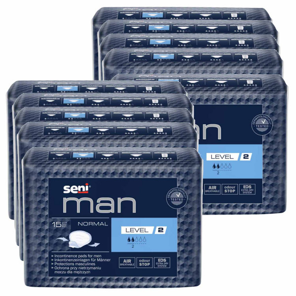 Seni Man Normal Level 2 10 x 15 Stück