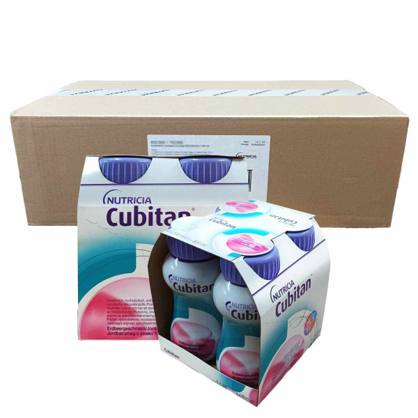 Cubitan 6x4x200ml Erdbeer