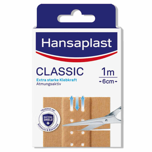 Hansaplast Classic 1 m x 6 cm