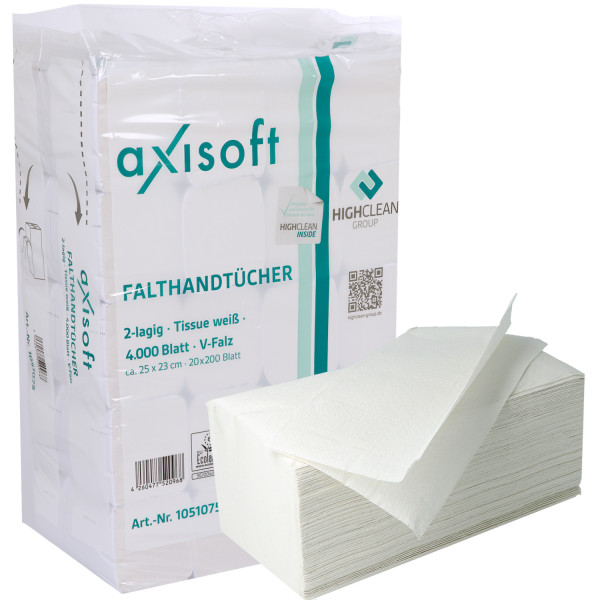 AXISOFT Basic Falthandtücher