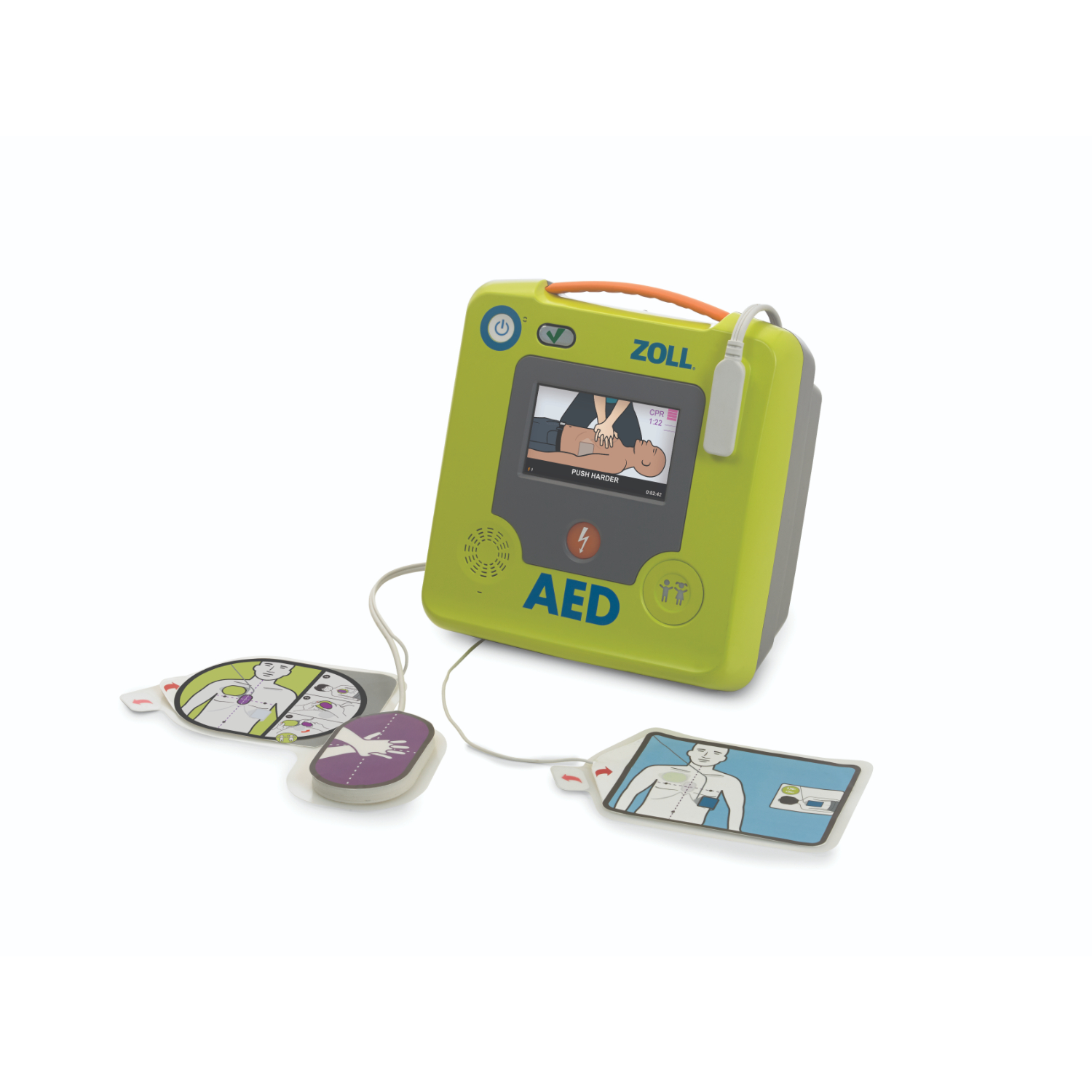 Zoll AED 3 halbautomatischer Defibrillator BLS Koczyba