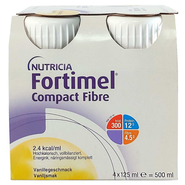 Fortimel Compact Fibre 4er Pack