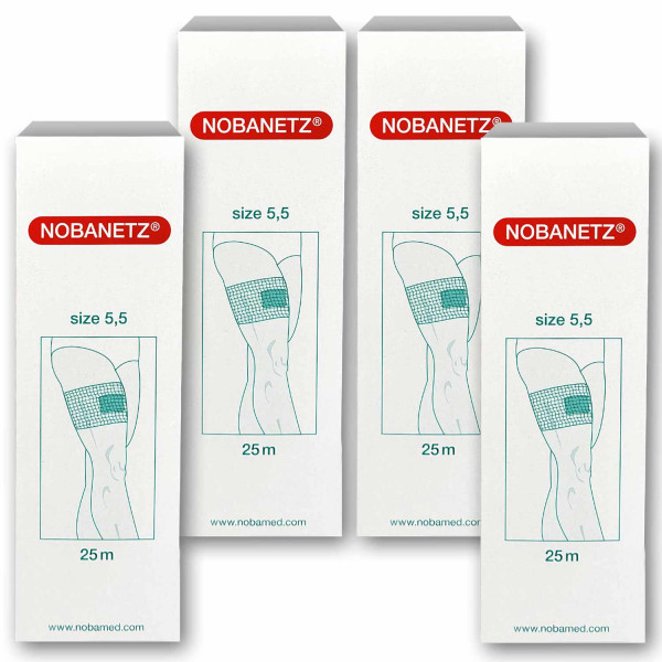 4x Nobanetz Netzschlauchverband 