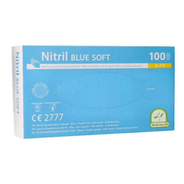 Handschuhe Nitril Blue Soft