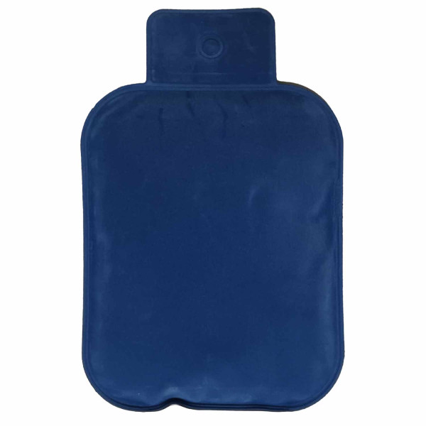 Wärmflasche mit Gel blau